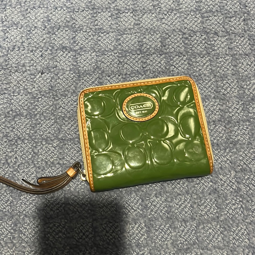 Coach wristlet wallet